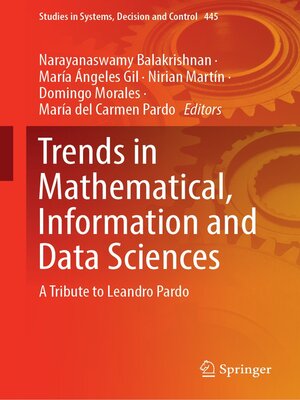 cover image of Trends in Mathematical, Information and Data Sciences